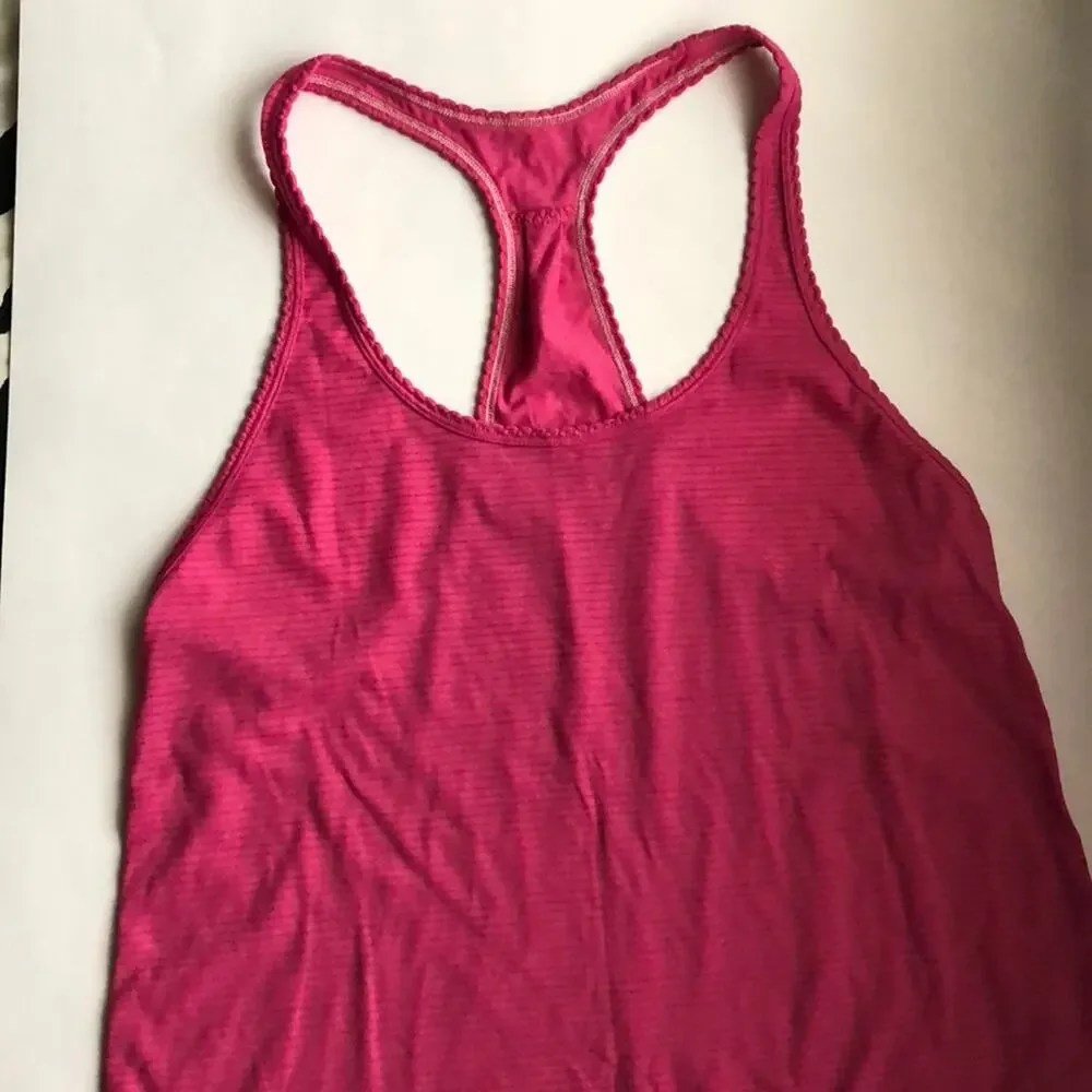Lululemon Principle Pink Tank Top Size 4